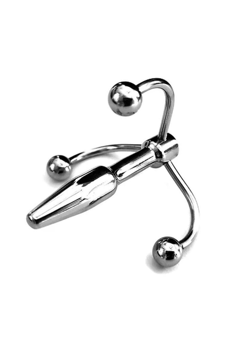 Rouge Crown Penis Plug Stainless - Steel