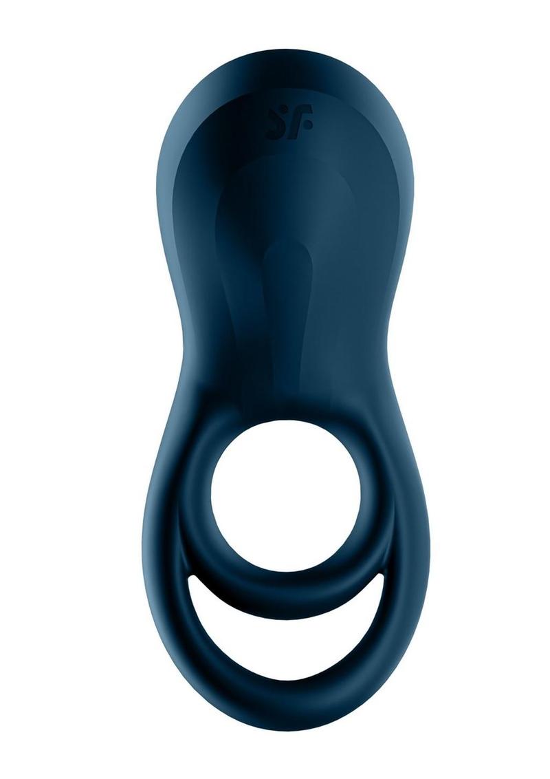 Satisfyer Epic Duo Silicone Vibrating Cock and Ball Ring