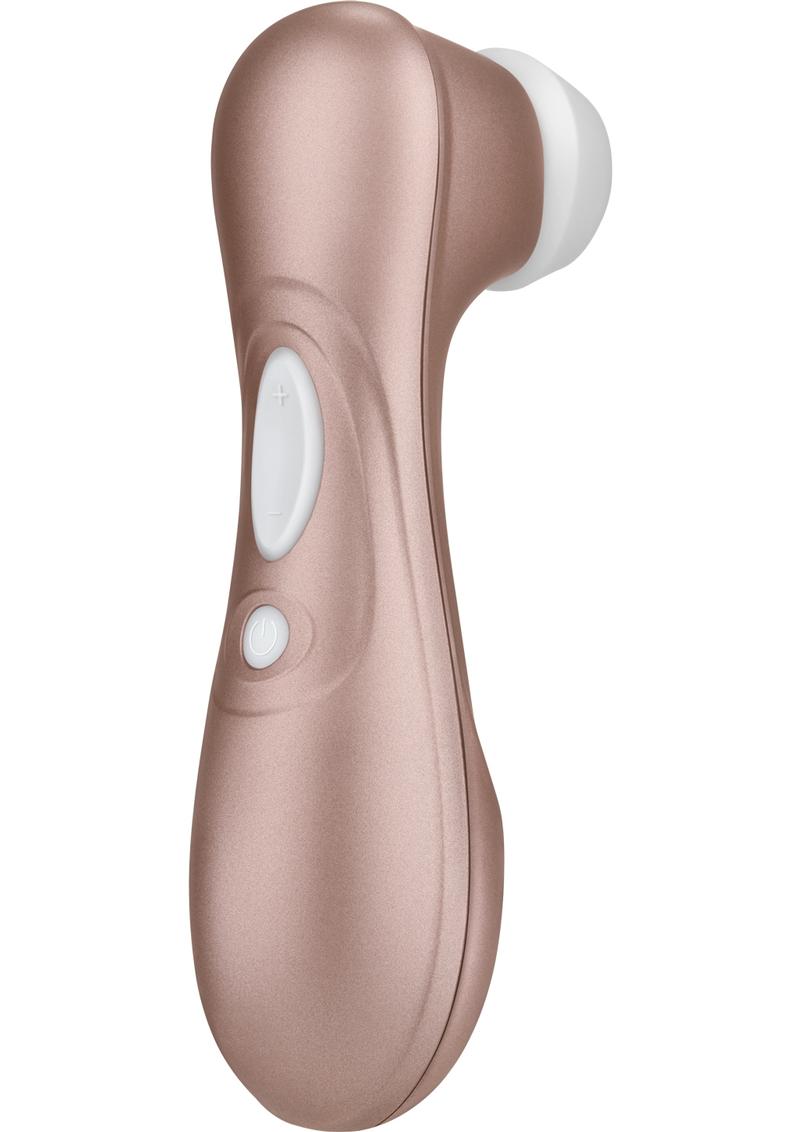 Satisfyer Pro 2 Generation 2 Rechargeable Silicone Clitoral Stimulator 6.5in - Bronze