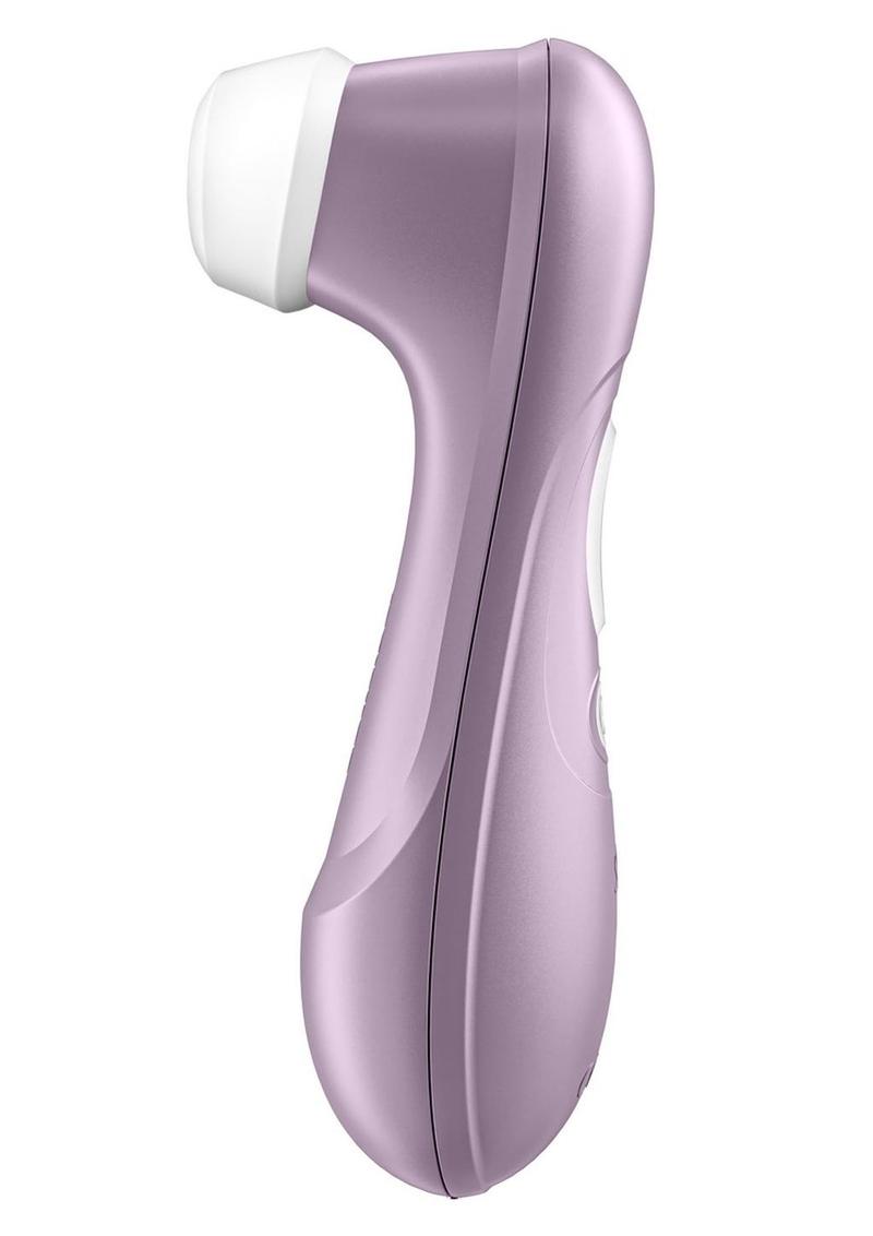 Satisfyer Pro 2 Generation 2 Rechargeable Silicone Clitoral Stimulator - Purple - 6.5in