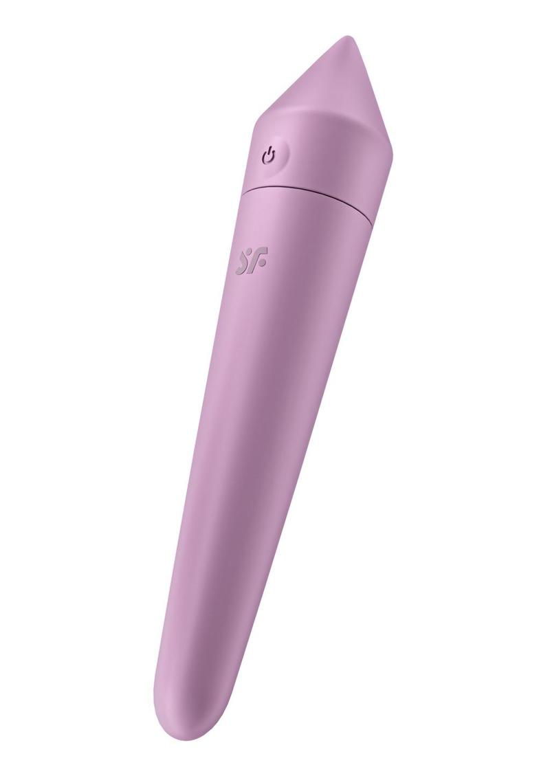 Satisfyer Ultra Power Bullet 8 Rechargeable Silicone Bullet Vibrator - Lavender/Purple