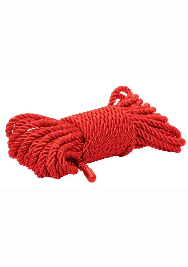 Scandal BDSM Rope - Red - 10m/32.75ft