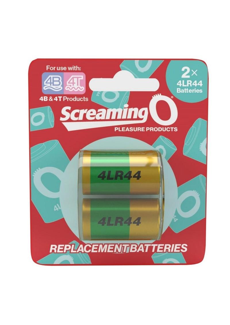 Screaming O Batteries 4lr44 Button Battery