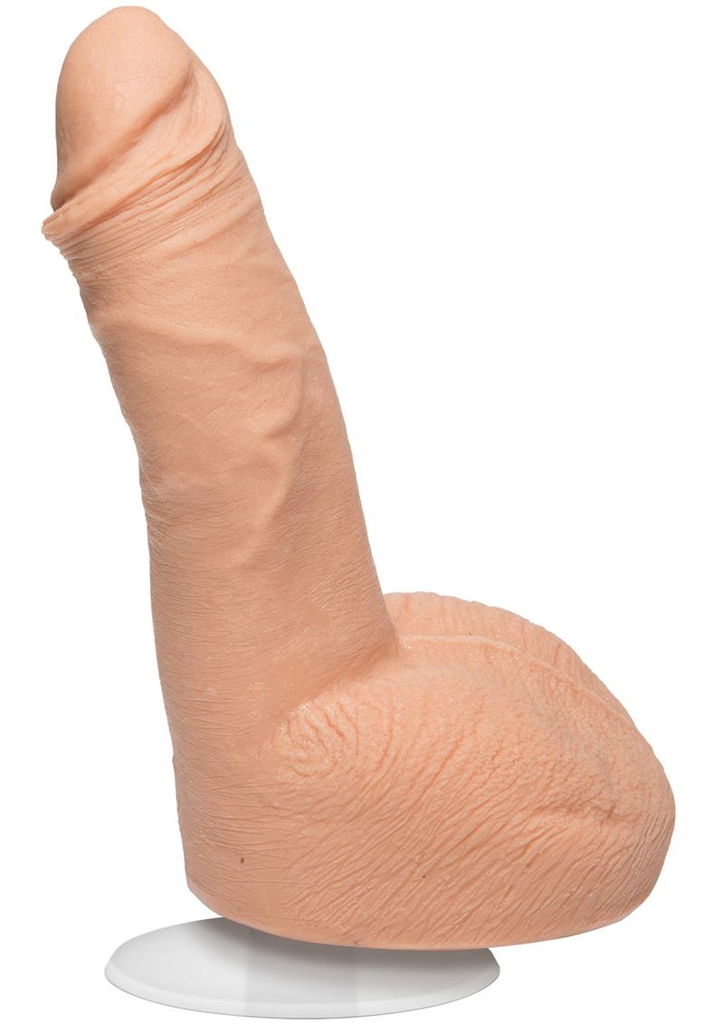 Signature Cocks Ryan Bones Dildo - Vanilla - 7in