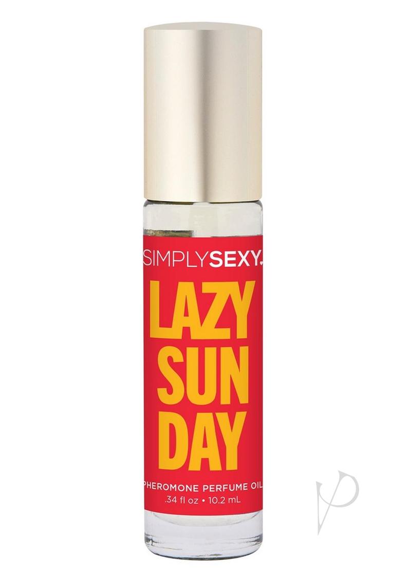 Simply Sexy Pheromone Perfume Oil Roll-On - Lazy Sunday