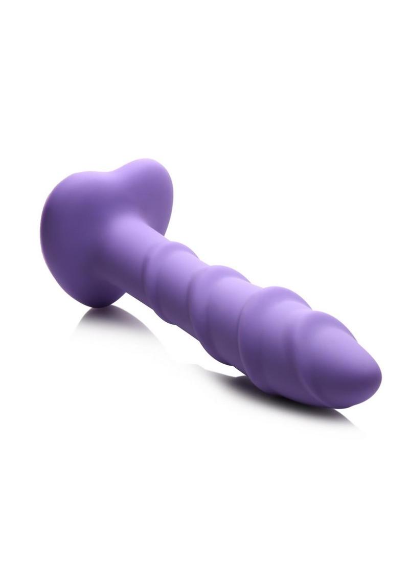 Simply Sweet Swirl Silicone Dildo