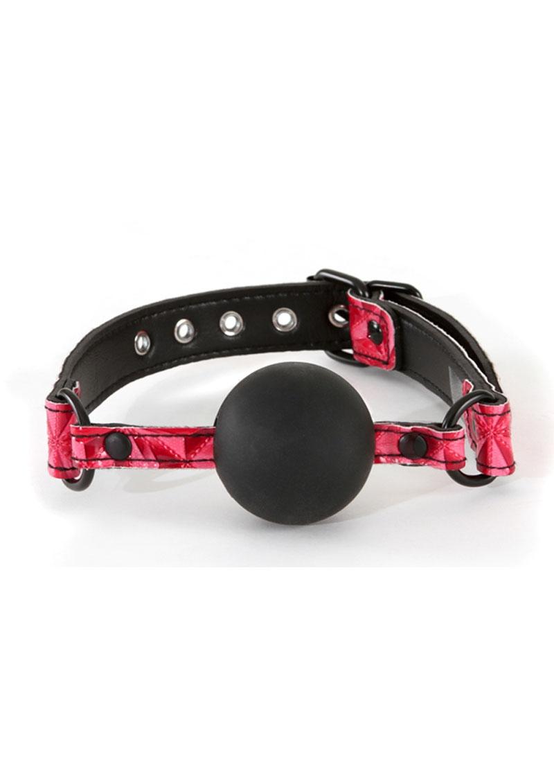 Sinful Silicone Ball Gag - Pink