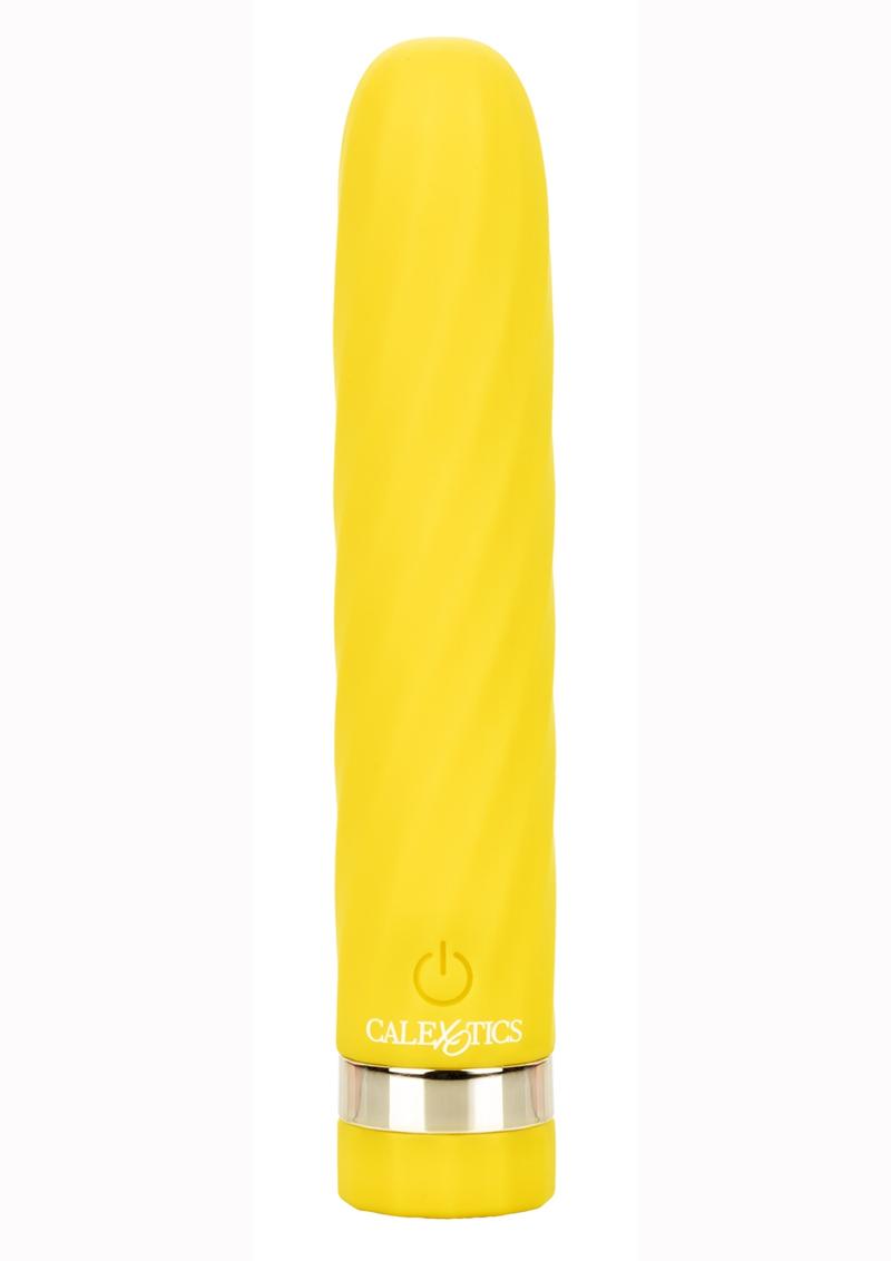 Slay #Seduceme Silicone Rechargeable Bullet - Yellow