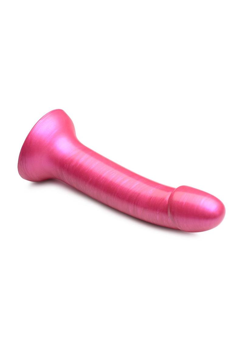 Strap U G-Tastic Metallic Silicone Dildo