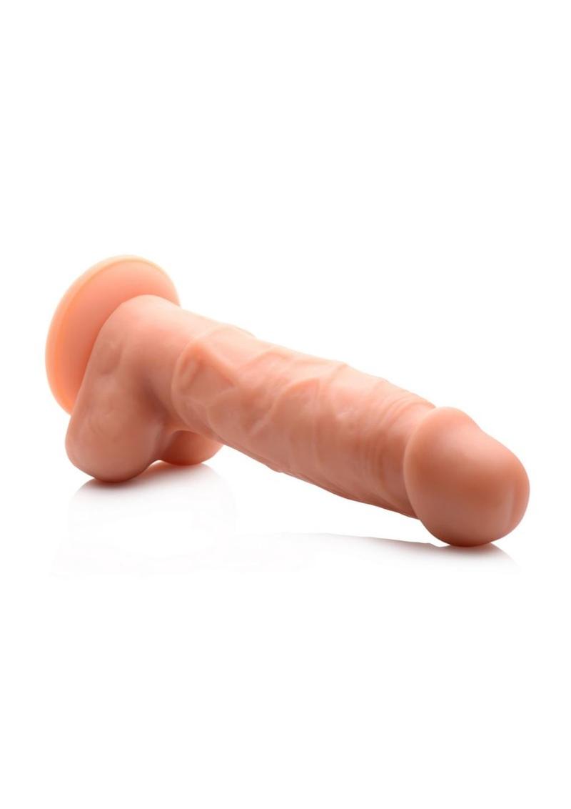 Strap U Silicone Dildo with Balls