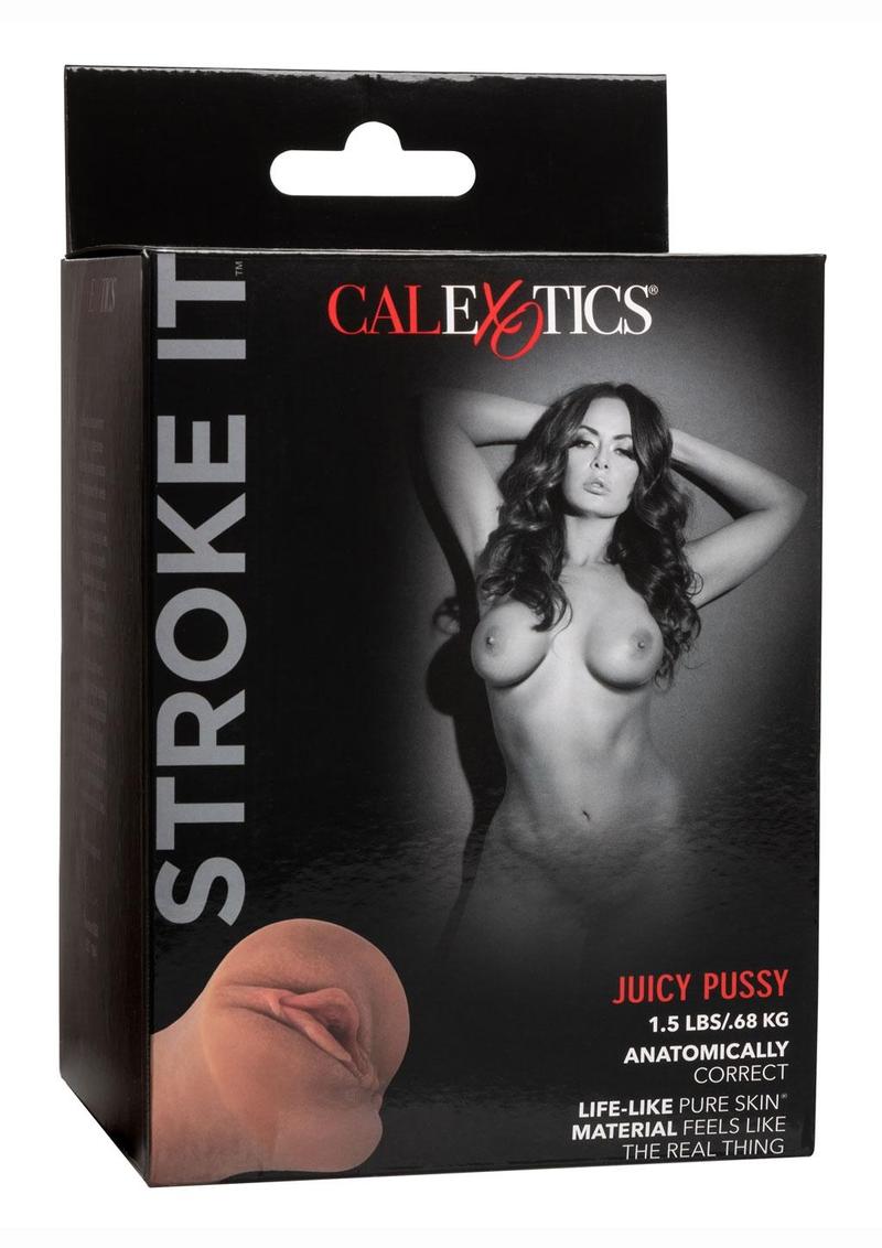 Stroke It Juicy Pussy Masturbator - Caramel