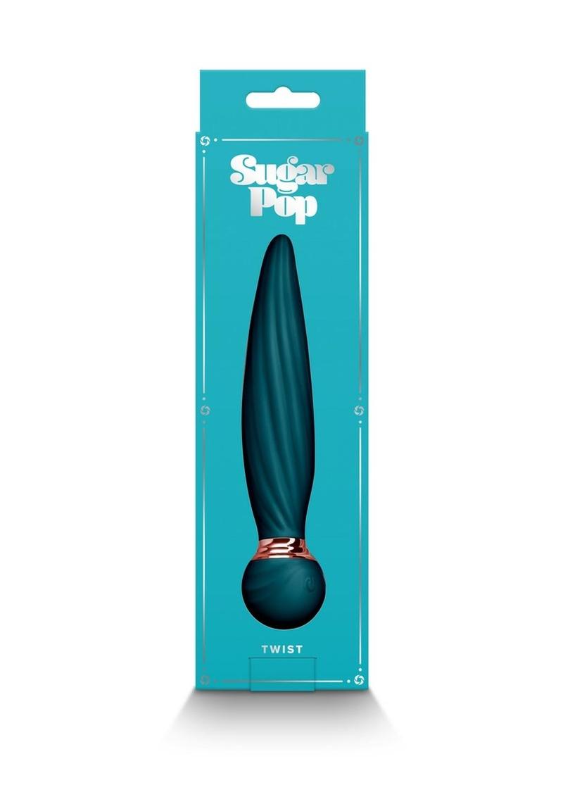 Sugar Pop Twist Rechargeable Silicone Vibrator