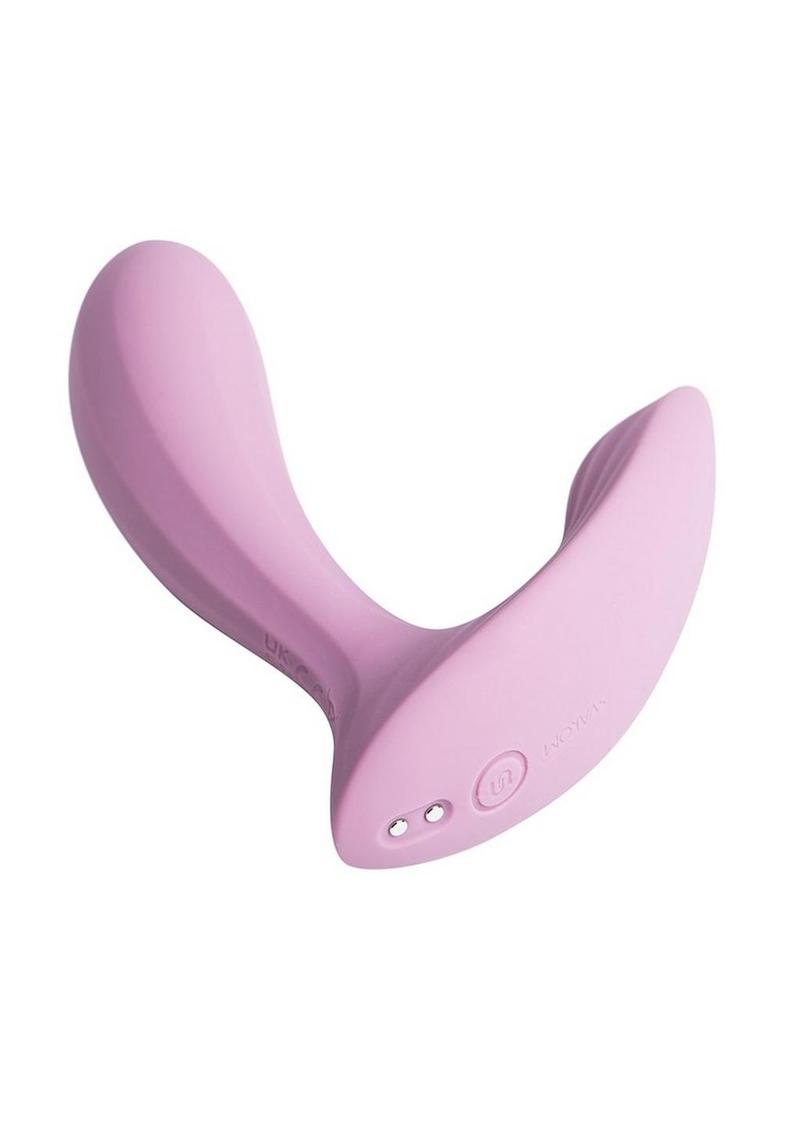 Svakom Erica Romantic Rose App Compatible Rechargeable Silicone Dual Stimulating Vibrator