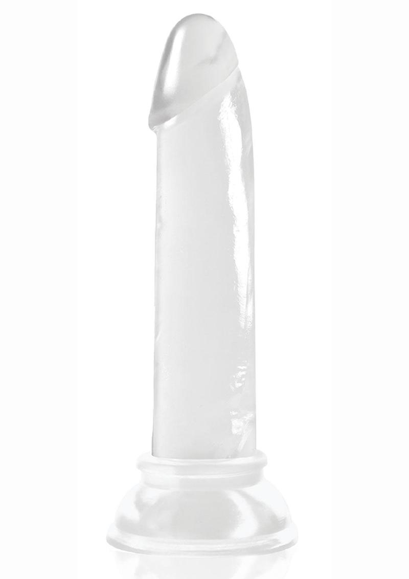 The 9's - Diclets Jelly Dildo - Clear - 7in