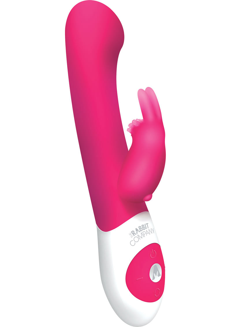 The G-Spot Rabbit Rechargeable Silicone Vibrator - Pink