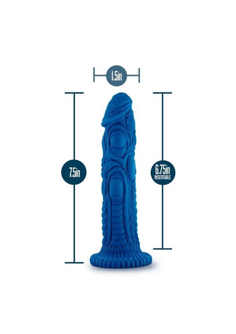 The Realm Draken Lock On Silicone Dildo