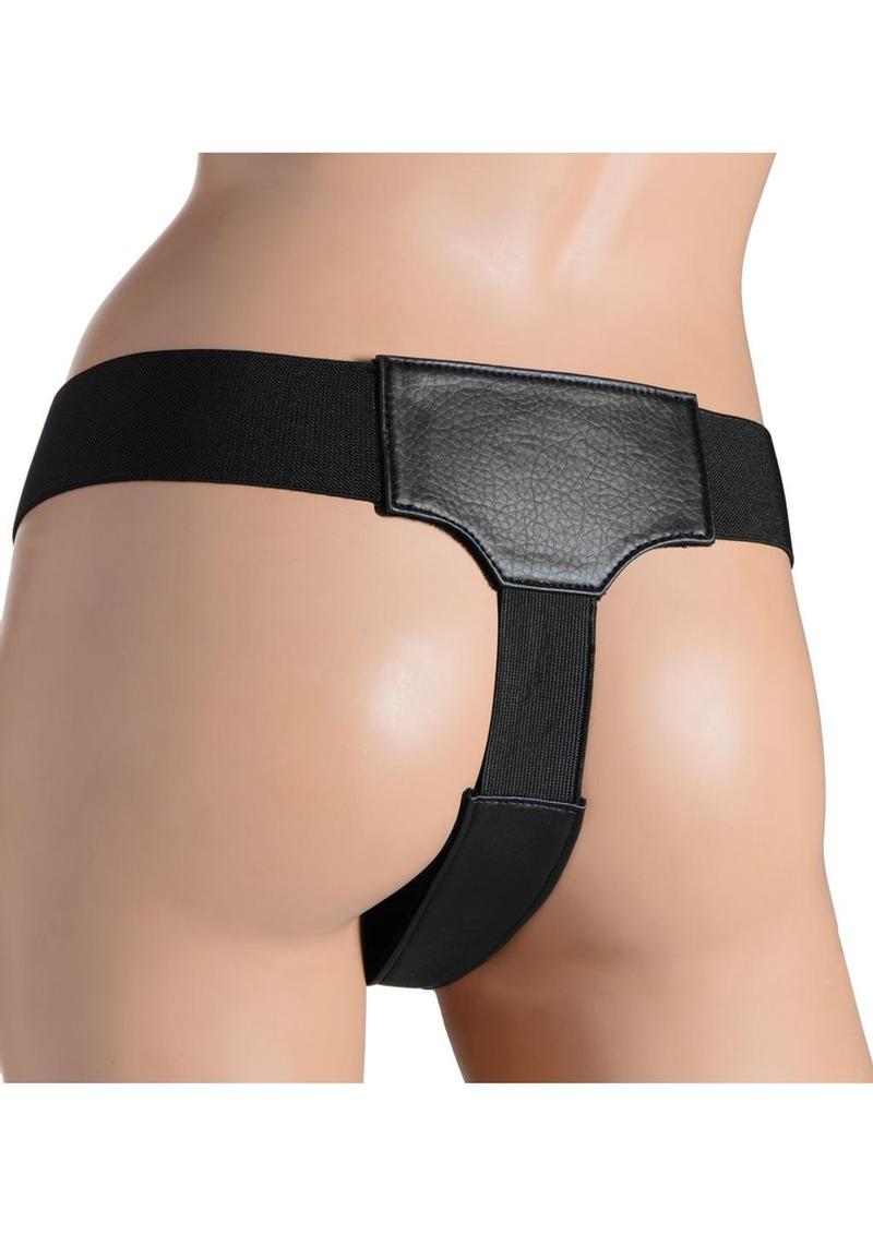 Thinz Bailey Velvet Lined Elastic Strap-On Harness