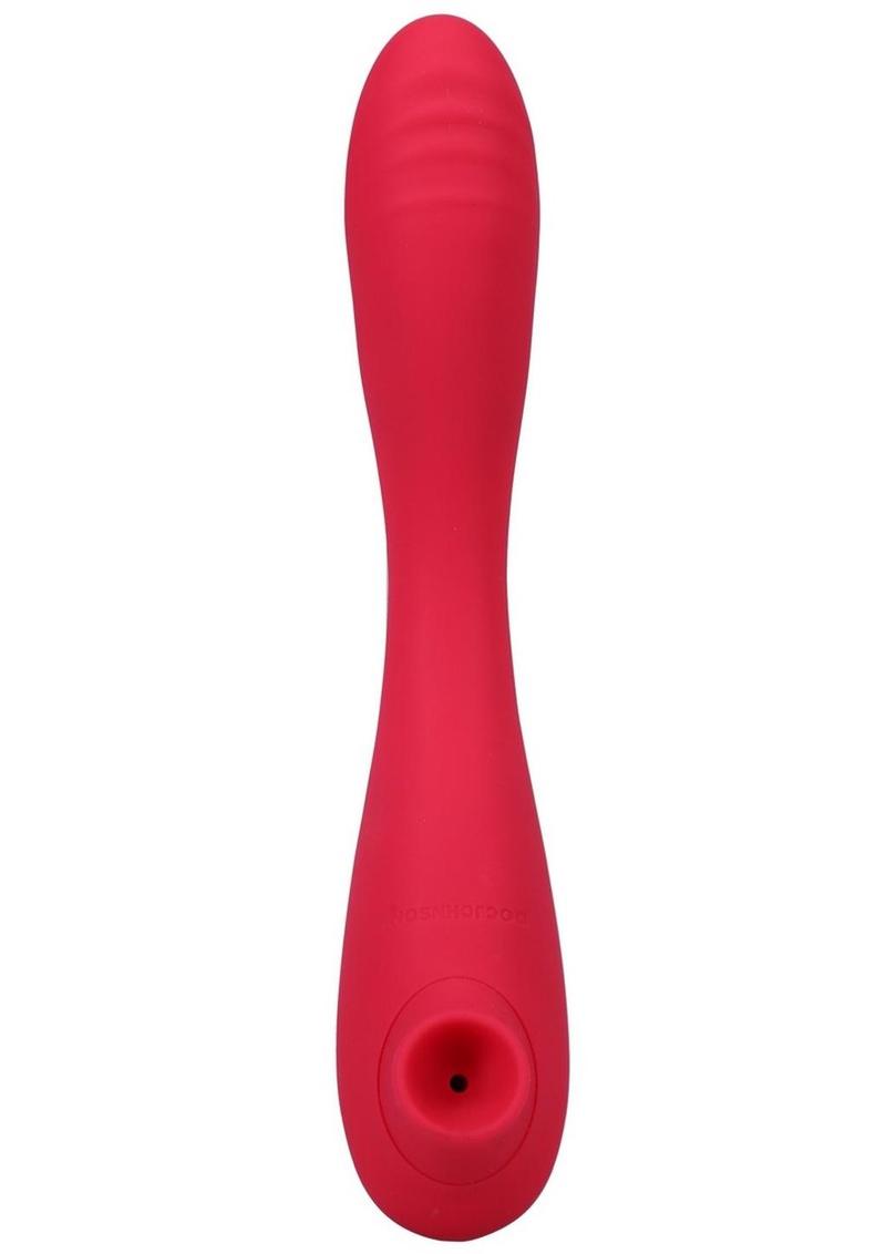 This Product Sucks Bendable Wand Rechargeable Silicone Vibrator