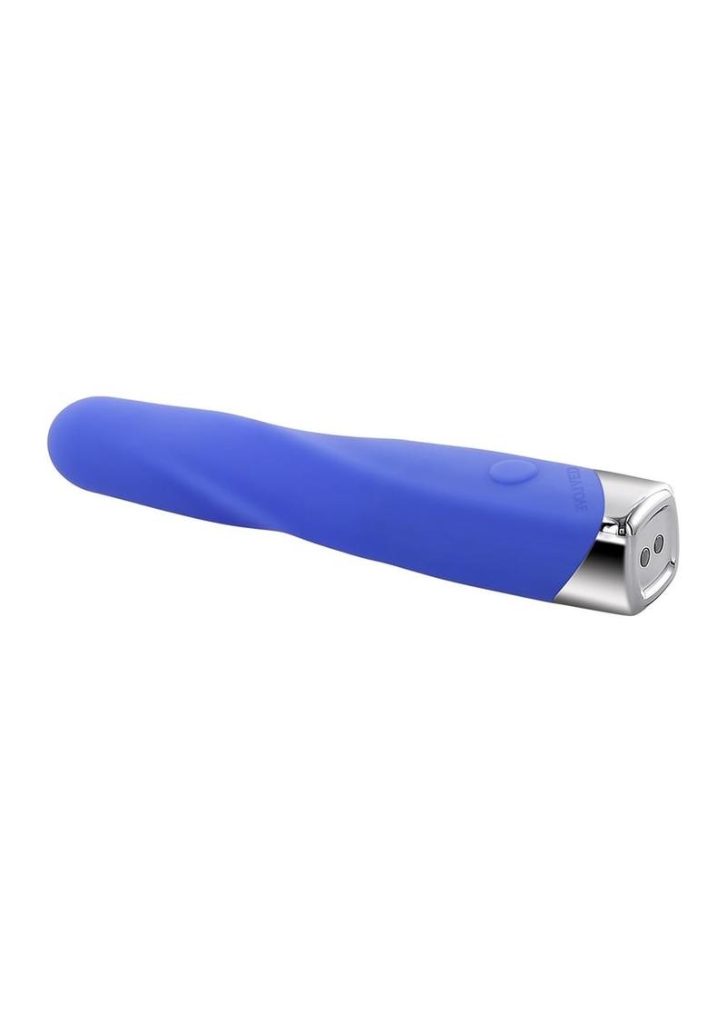 Twisted Temptation Rechargeable Silicone Vibrator