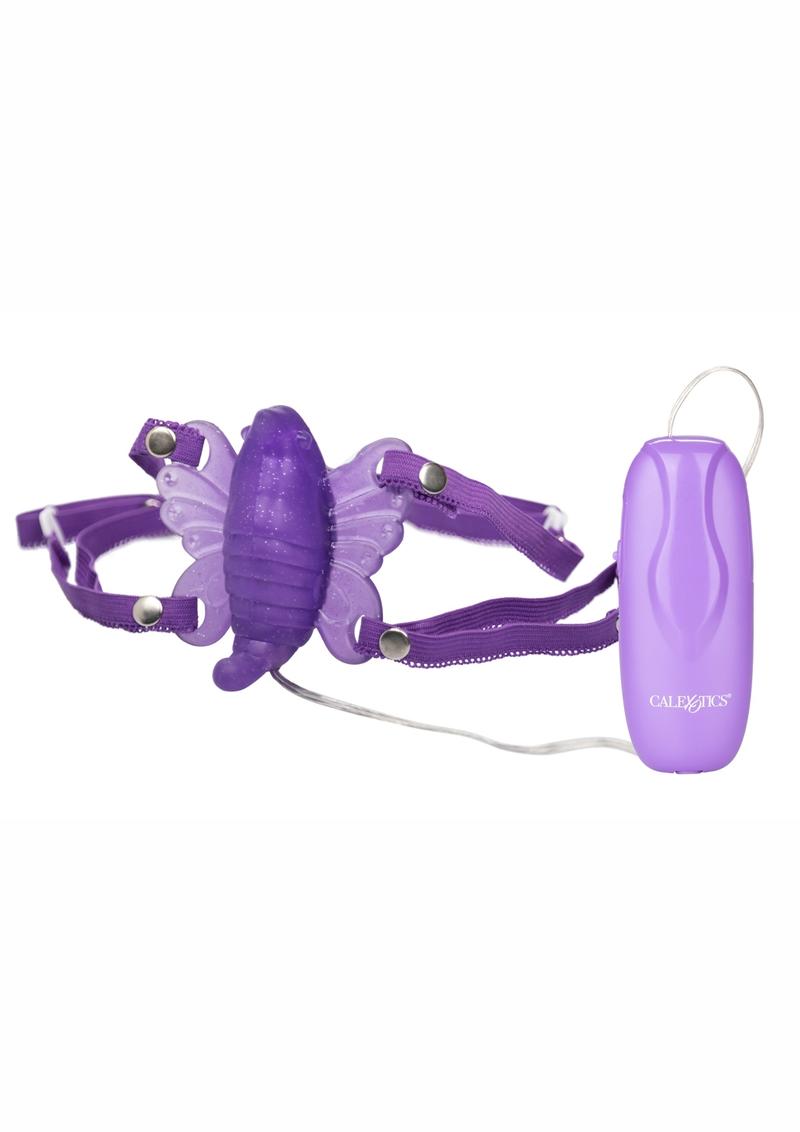 Venus Butterfly II Strap-On with Remote Control - Purple