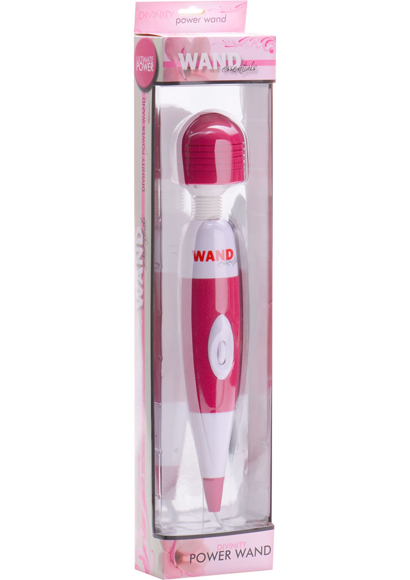 Wand Essentials Divinity Ultra Power Wand Massager - 110v - Pink