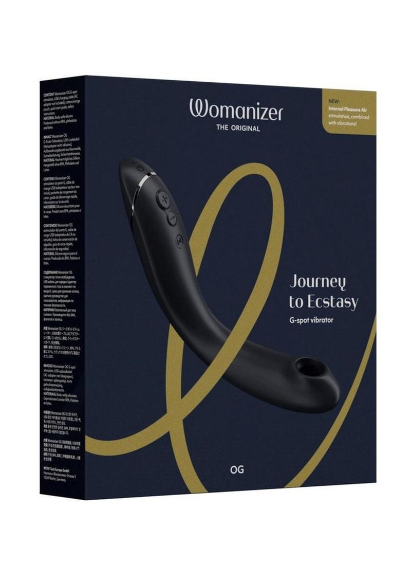 Womanizer Og G-Spot Vibrator - Black/Slate