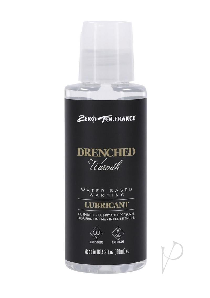 Zero Tolerance Drenched Warmth Water Based Lubricant - 2oz