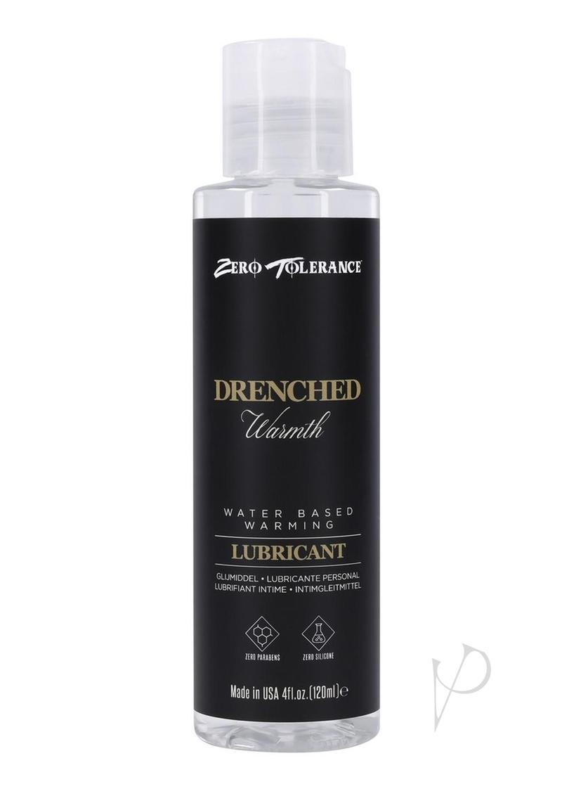 Zero Tolerance Drenched Warmth Water Based Lubricant - 4oz