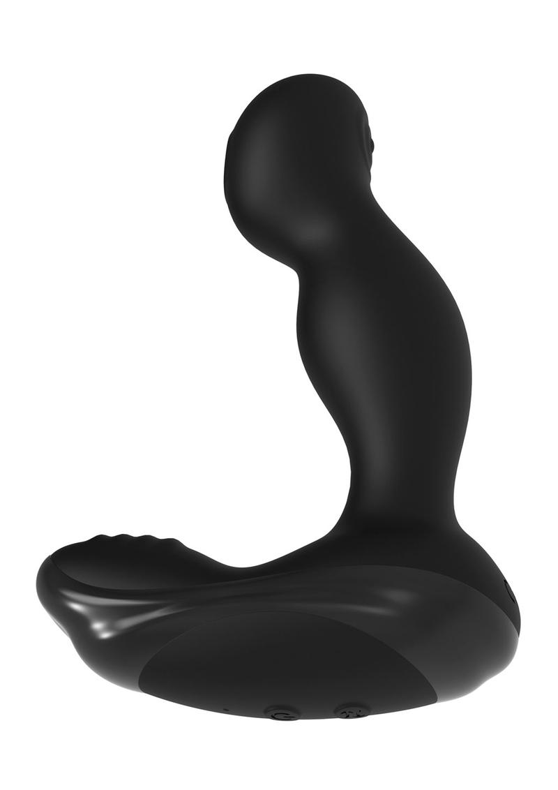 Zero Tolerance The One-Two Punch Silicone Rechargeable Prostate Massager with Remote Control - Black