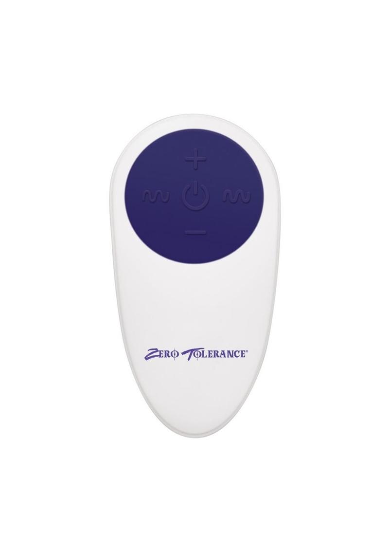 Zero Tolerance The Rocker Rechargeable Silicone Vibrating Prostate Massager with Remote Control