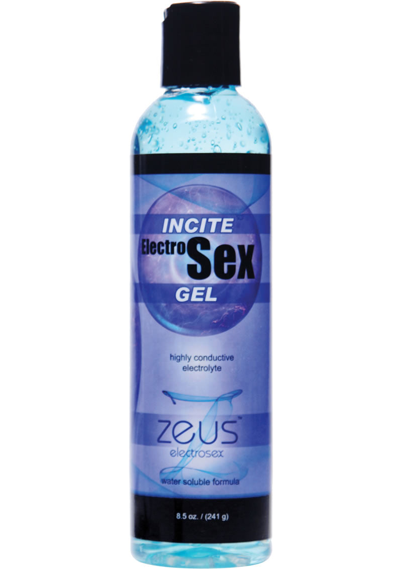 Zeus Electrosex Gel - Blue - 8oz